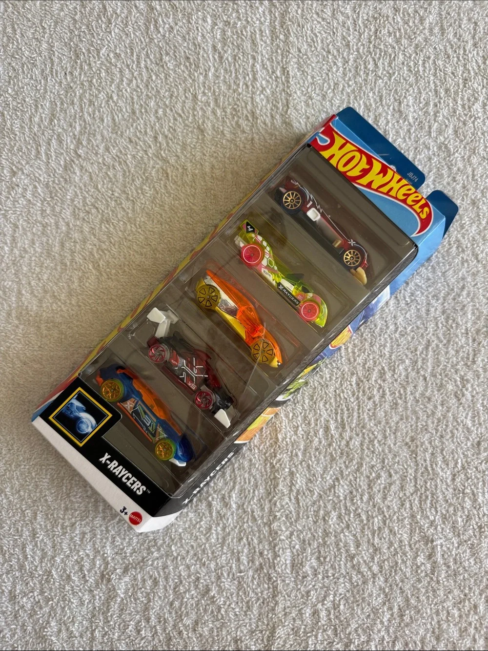 Hot Wheels X-Raycers 5 Pack Multicolor Kids Toy Cars